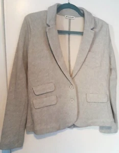 Whistles light grey slim jersey jacket, 14. - Picture 1 of 3
