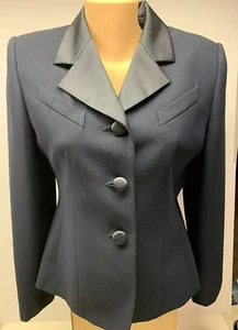 Petite Sophisticate Blue Blazer Sz. 8  - Picture 1 of 7