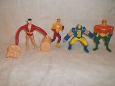 Flash Gordon Wolverine Plastic Man Aquaman Super Hero Cake Topper Or Toy Figure