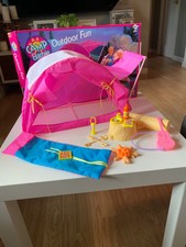 vintage barbie tent