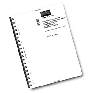 ROLLS ROYCE CORNICHE SILVER SHADOW BENTLEY T SERIES WIRING DIAGRAMS 1965- 1976 - Picture 1 of 5