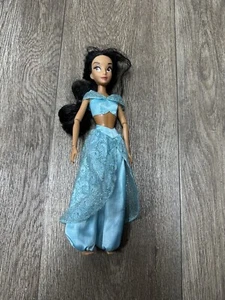 Disney Store JASMINE DOLL - 30cm Articulated Poseable Arms - Classic Blue Outfit - Picture 1 of 5