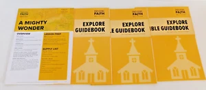 Enduring Faith Bible Curriculum -3 Explore Bible Guidebooks Unit 1 Plus Guide - Imagen 1 de 5