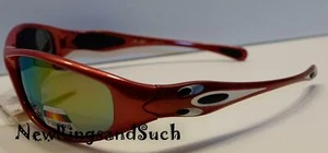 Nuevas gafas de sol polarizadas XS Pro bloques espejados 100 % UVA y UVB deportivas rojas 104 - Imagen 1 de 3