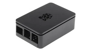Raspberry Pi Gehäuse, ABS Schwarz, passend für Raspberry Pi 2B, 3B und 3B+ - Bild 1 von 4