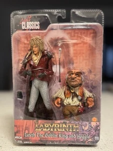 LABYRINTH – Jareth the Goblin King & Hoggle (2008 NECA Reel Toys) – NEW & SEALED - Imagen 1 de 2