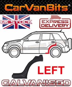 FOR SUZUKI GRAND VITARA 05-12 5D REAR WHEEL ARCH REPAIR PANEL SILL LEFT - Picture 1 of 6