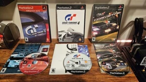 Racing Game PS2 Lot - Gran Turismo 3, 4, Corvette CIB Complete Playstation Reg - Picture 1 of 8