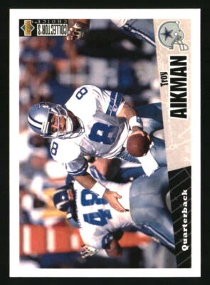 Troy Aikman 1996 Upper Deck Collector's Choice #295 FOOTBALL Card - Image 1 of 2