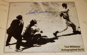 Ted Williams signiertes Vintage Style Foto, Original. Vintage Autogramm COA - Bild 1 von 6