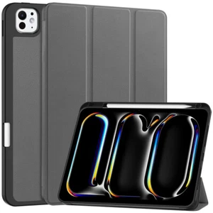 Funda inteligente de cuero con soporte para iPad Air 11" 13" M2 / Pro 11" 13" M4 (2024) - Imagen 1 de 17