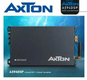 AXTON A594DSP 4-Kanal Verstärker mit 6-Kanal DSP, Handy App-Steuerung, Bluetooth - Picture 1 of 10