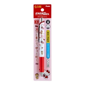 Hello Kitty Gel Ink Ballpoint Pen Energel Sanrio x Pentel 2023 NEW JPN - Picture 1 of 5