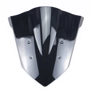 Motorcycle Windshield Windscreen For Honda CBR650F 2014 2015 2016 2017 Black - Picture 1 of 4