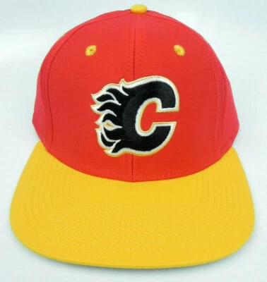 GORRA SNAPBACK RETRO 2 TONOS VINTAGE CALGARY FLAMES Foto 1 de 4