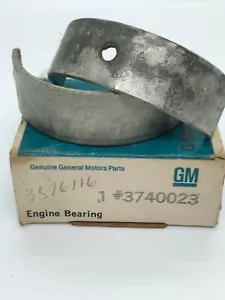 NOS 3740023 GM Connecting Rod Bearing STD Replacement Chevy Chevelle 1964 1966 - Foto 1 di 3