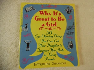 Why It's Great To Be A Girl 50 Eye-Opening Things Shannon Signed 1994 95-3P - Picture 1 of 12