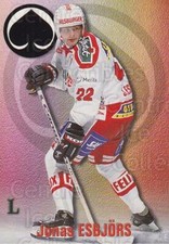 1998-99 Finnish Cardset #259 Jonas Esbjors