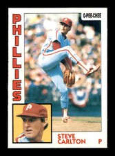 1984 O-Pee-Chee #214 Steve Carlton   NM+ X2900840