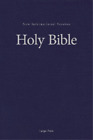 Niv, Pew And Worship Bible, Large Print, Hardcover, Blue, (Hardback) (Uk Import)