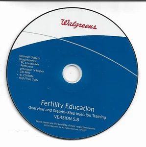 Walgreens Fertility Education Version 5.8 CD-ROM - Picture 1 of 1