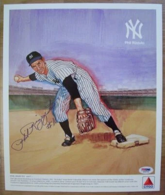Phil Rizzuto Signed 10X12 Photo - PSA DNA - Image 1 of 2