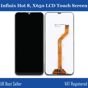 Nuovissimo digitalizzatore display LCD touch screen di ricambio Infinix Hot 8, X650 - Foto 1 di 3