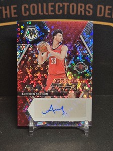 Alperen Sengun 2022-23 Mosaic Basketball Fast Break Autographs - Houston Rockets