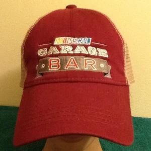 NASCAR Garage Bar Hat, Meshback Snapback Racing Cap - Picture 1 of 5