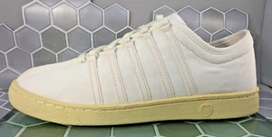 K-SWISS Classic Canvas LOW Unisex Vanilla Textile Lifestyle Tennis Shoes 11.5W - Picture 1 of 12
