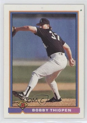 1991 Bowman Bobby Thigpen #342 - Image 1 of 2