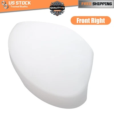 Right Passenger Side Rearview White Car Mirror Cap Cover  For Honda Civic 22-23 Foto 1 de 4