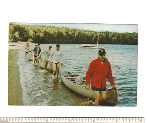 EO SCOUT BSA POSTKARTE NÖRDLICHE WISCONSIN REGION SIEBEN KANU BASIS NATIONALE POST! - Bild 1 von 2