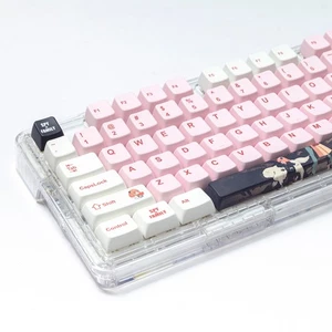MDA Profile SPY FAMILY Cute Anya Pink Dye Subs PBT Keycap Set - Picture 1 of 7