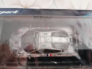 SPARK MCLAREN F1 GTR N. 42 CESAR LE MANS 1995 N AMR MINICHAMPS IXO - Foto 1 di 4