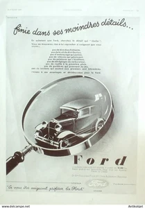 Publicite Auto Ford 1931 - Picture 1 of 1