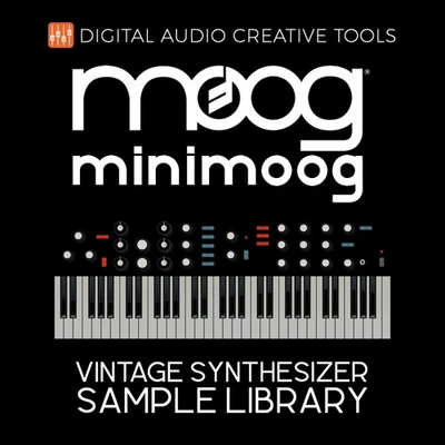 Moog Minimoog Synthesizer Sample Library (2.100 campioni) - Accesso immediato - Immagine 1 di 3