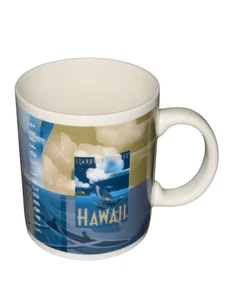 Vintage 2001 Starbucks Coffee Hawaii 14 oz Collector's Ceramic Mug Stamp Series - Picture 1 of 3