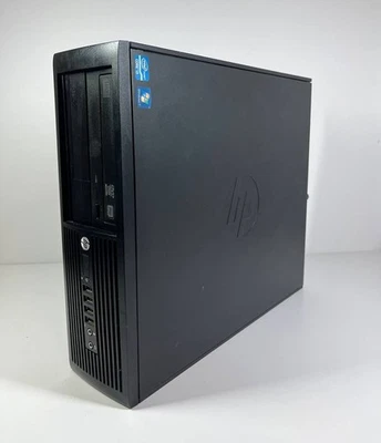 HP Compaq Pro 4300 SFF Desktop PC i3-3220 6GB RAM 120GB SSD Windows 11 - Image 1 of 4