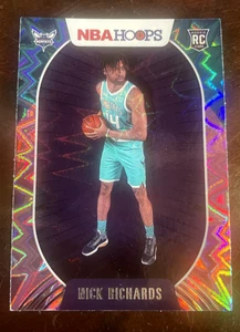 2020-21 Panini NBA Hoops basketball Nick Richards #222 PURPLE Explosion - Picture 1 of 3
