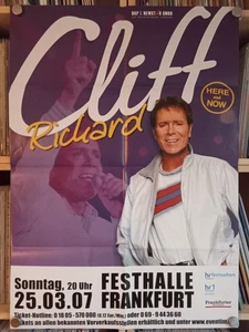 Original Tour - Poster : CLIFF RICHARD  2007 Frankfurt Festhalle - Bild 1 von 1