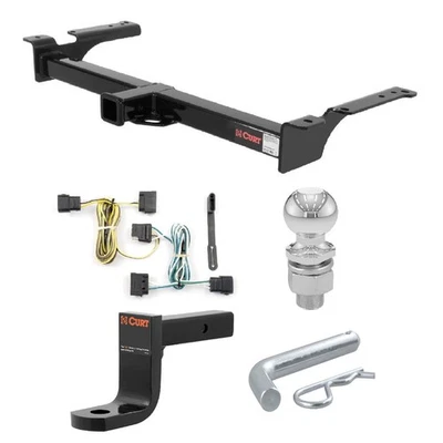 Curt Class 4 Trailer Hitch Tow Package for 04-06 Ford Econoline Van Foto 1 de 4