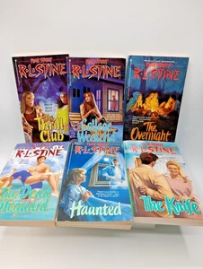 R.L. Stine Fear Street Lot Of 6 Teen Horror Books Vintage 90’s Novels EXCELLENT - Imagen 1 de 3