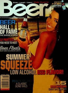 Beer Magazine #20 July 2011 Vida Guerra Bayhawk Ales - Picture 1 of 3