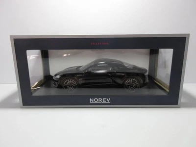 Miniature car 1/18 Norev Alpine A110 Premium Edition 2017 Black model car - Image 1 of 4