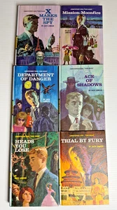 Lot of 6 Christopher Cool Teen Agent Jack Lancer Hardcover Books 1-6 Full Set - Foto 1 di 6