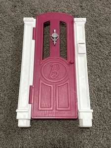 Barbie Traumhaus 2015 rosa Haustür Ersatzteil mit Klopfer - Bild 1 von 4