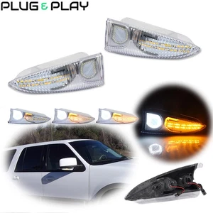 Luz de señal LED dinámica de espejo lateral para 03-06 Ford Expedition Lincoln Navigator - Imagen 1 de 11