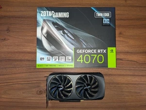 ZOTAC GAMING - GeForce RTX 4070 Twin Edge - OC - 12Go GDDR6X - Carte Graphique - Afbeelding 1 van 10