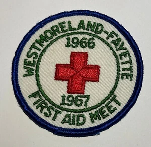 1967 Westmoreland-Fayette Council Primo Soccorso Incontro Pennsylvania Boy Scout BW2 - Foto 1 di 1